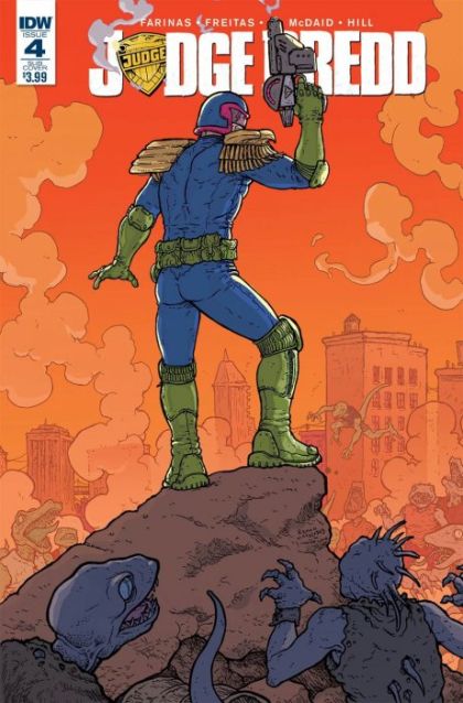Judge Dredd Vol. 5 #4 – Variant Ramon Villalobos Subscription Cover (IDW Publishing, 2016)