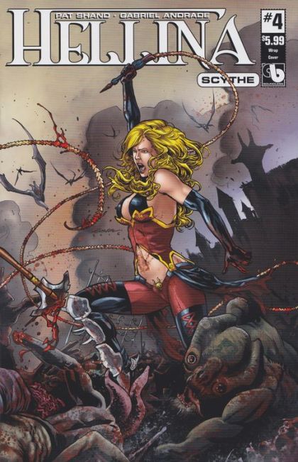 Hellina: Scythe #4 – Wrap Cover (Avatar Press, 2017)