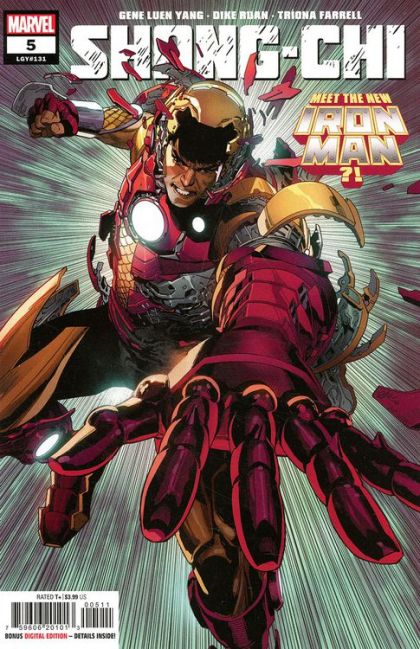 Shang-Chi Vol. 2 #5 – Leinil Francis Yu Regular Cover (Marvel, 2021)