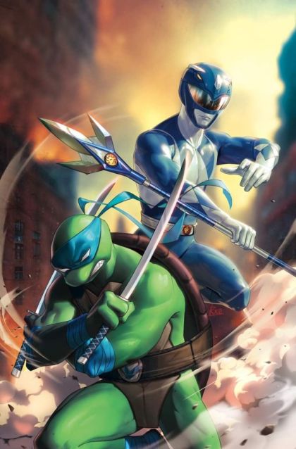 Mighty Morphin Power Rangers / Teenage Mutant Ninja Turtles Vol. 2 #3 – R1c0 Variant (Boom! Studios, 2023)