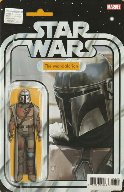 Star Wars: The Mandalorian Vol. 1 #1 – John Tyler Christopher Action Figure Variant (Marvel, 2022)