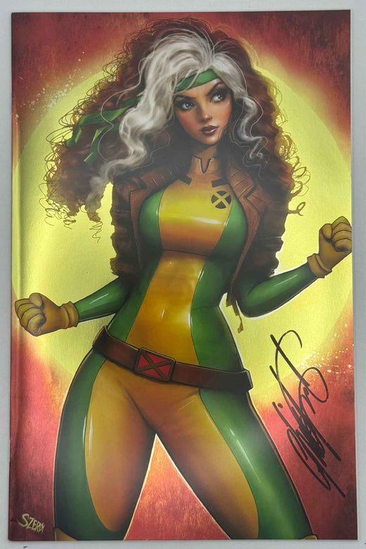 Avengers Annual #10 Facsimile — Nathan Szerdy Virgin Variant — SDCC 2024 Foil — Signed Chris Claremont
