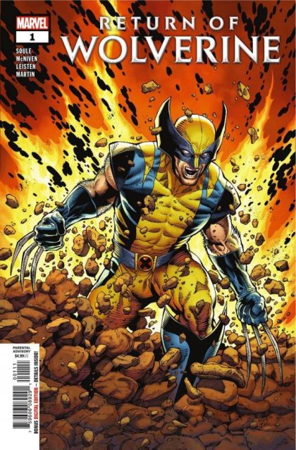 Return of Wolverine #1 – Regular Steve McNiven Cover (Marvel, 2018)