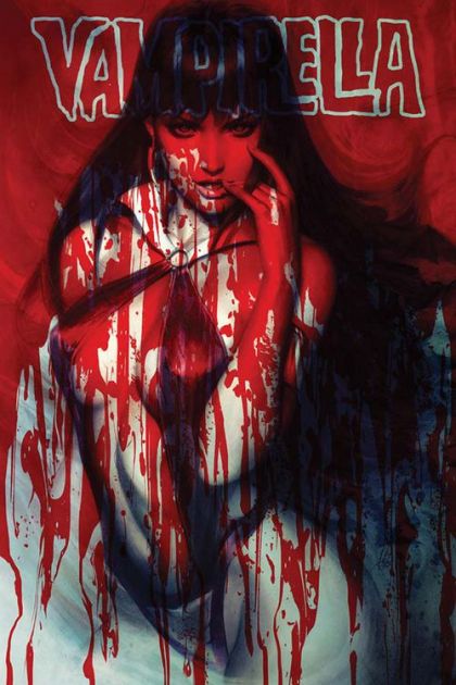 Vampirella Vol. 6 #6 – Artgerm Blood Splattered Acetate Cover (Dynamite Entertainment, 2019)