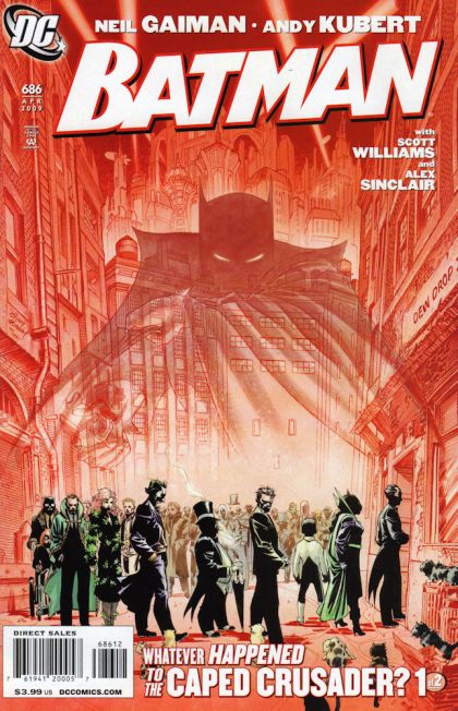 Batman Vol. 1 #686 – Andy Kubert 2nd Printing Variant Cover (DC, 2009)