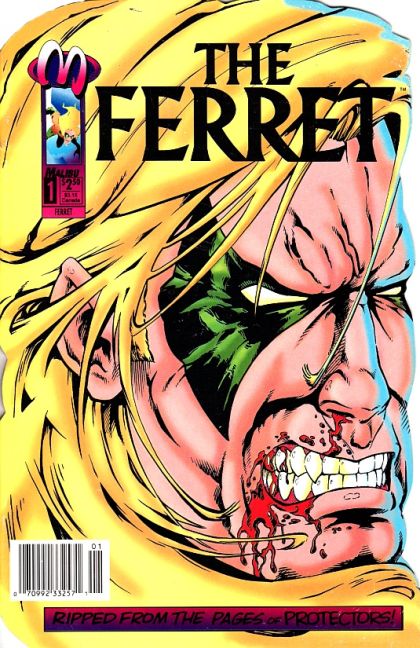 The Ferret Vol. 2 #1 – Newsstand Edition (Malibu, 1993)
