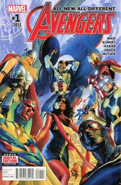 All-New, All-Different Avengers Vol. 1 #1 – Regular Alex Ross Cover (Marvel, 2015)