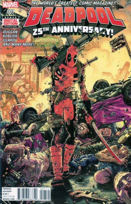 Deadpool Vol. 5 #7 – Tony Moore Regular Cover (Marvel, 2016)