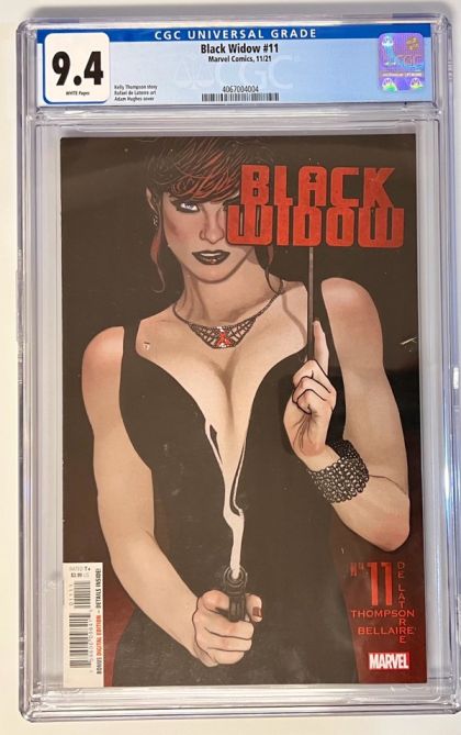 Black Widow Vol. 9 #11 – Regular Adam Hughes Cover (Marvel, 2021) CGC 9.4