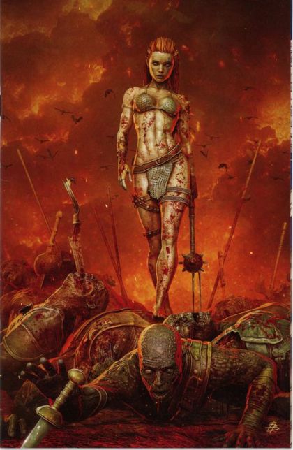 Red Sonja Vol. 7 #12 – Björn Barends Incentive Virgin Variant (1:15) (Dynamite Entertainment, 2024)