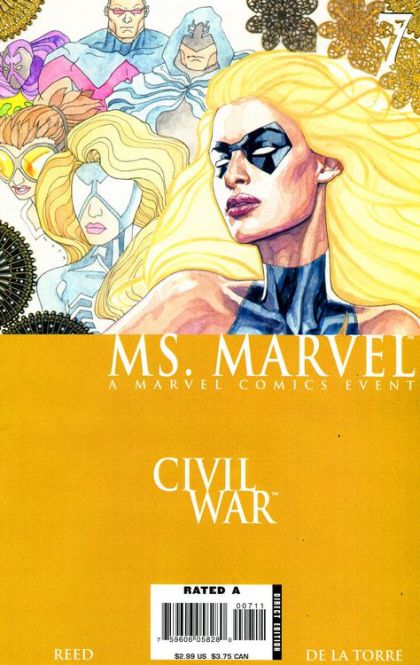 Ms. Marvel Vol. 2 #7 – David Mack Regular (Marvel, 2006)