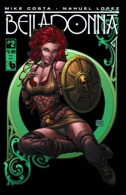 Belladonna Vol. 2 #2 – Shield Maiden Cover (Avatar Press, 2016)