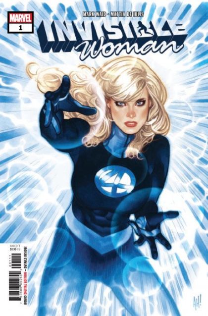 Invisible Woman #1 – Regular Adam Hughes Cover (Marvel, 2019)