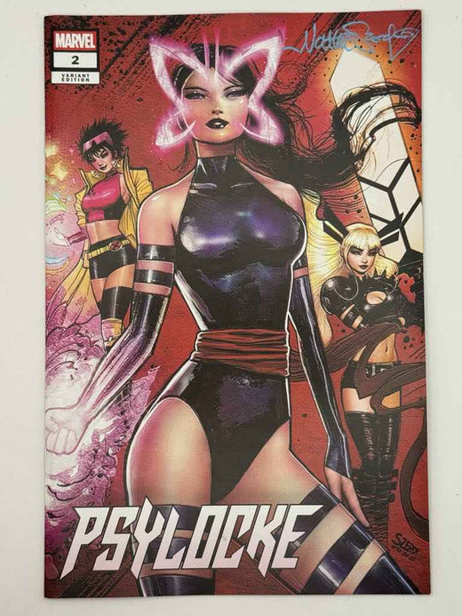 Psylocke #2 Unknown Comics Nathan Szerdy Exclusive Variant — Signed by Nathan Szerdy