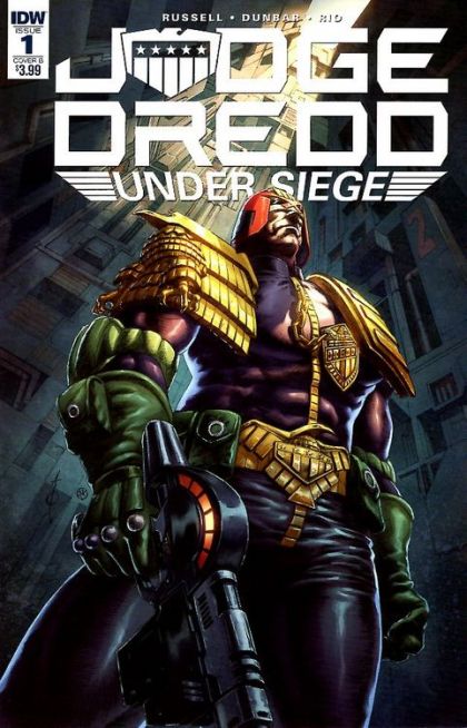 Judge Dredd: Under Siege #1 – Alan Quah Variant Cover (IDW Publishing, 2018)