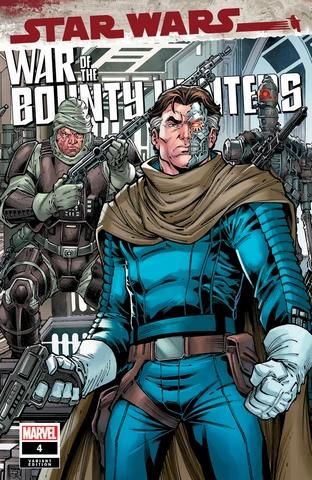 Star Wars: War of the Bounty Hunters #4 – Todd Nauck ComicKindomOfCanada.Com / Comics Elite Retailer Exclusive Trade Dress Variant Cover A (Ltd. 3000) (Marvel, 2021)