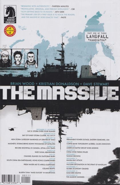 The Massive #1 – 1 For $1 Edition (Dark Horse, 2013)