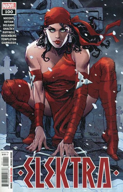 Elektra Vol. 1 #100 – Regular Dan Panosian Cover (Marvel, 2022)