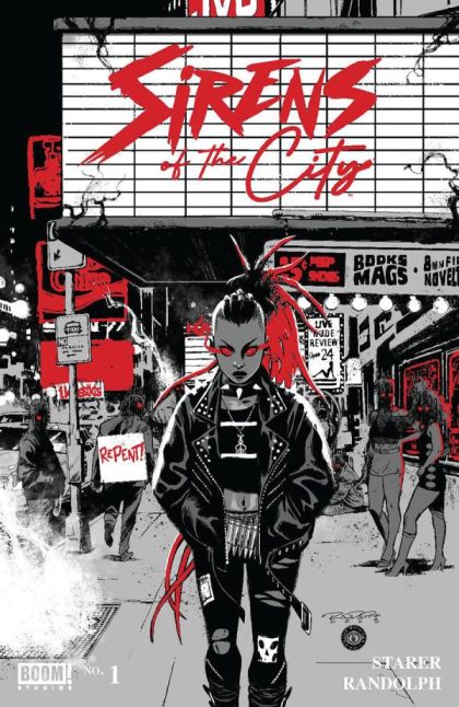 Sirens of the City #1 – Khary Randolph Red Foil Virgin Variant (Boom! Studios, 2023)