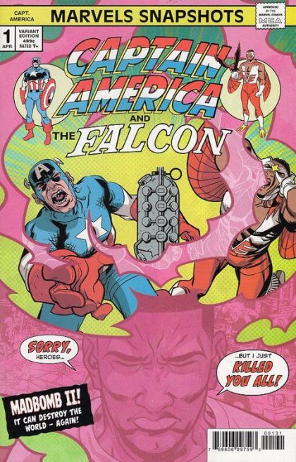 Marvels Snapshot: Captain America #1 – Variant Ramon K Perez Cover (Marvel, 2020)