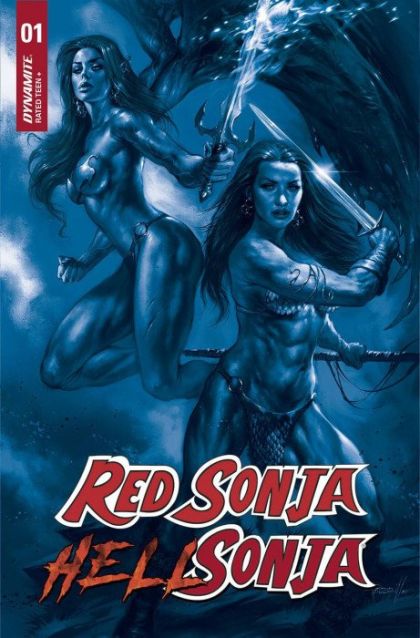 Red Sonja / Hell Sonja #1 – Incentive Lucio Parrillo Tint Variant (Dynamite Entertainment, 2022)