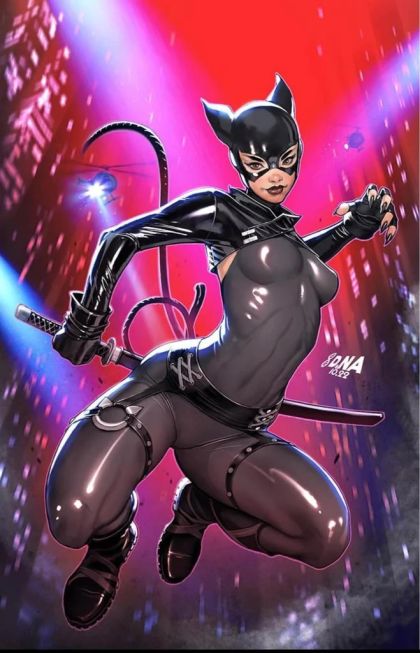 Catwoman Vol. 5 #52 – David Nakayama Virgin Foil Variant (Limited 1500) (DC, 2023)