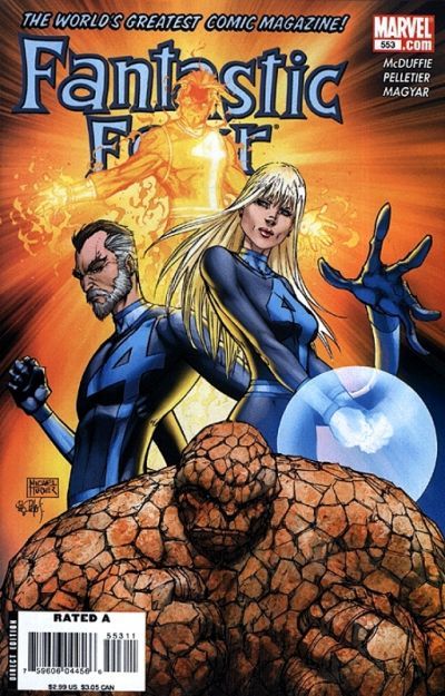 Fantastic Four Vol. 3 #553 – Michael Turner Regular (Marvel, 2008)