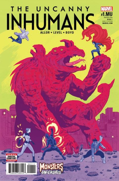 The Uncanny Inhumans #1 – Regular Michael Walsh Cover (Marvel, 2017)