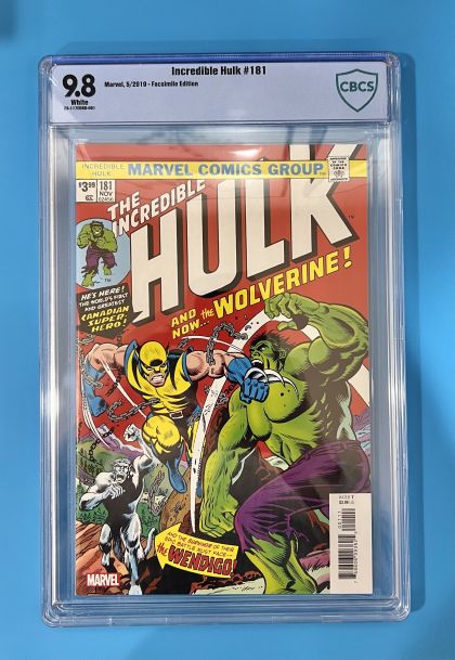 The Incredible Hulk Vol. 1 #181 – Facsimile Edition (Marvel, 2019) CBCS 9.8
