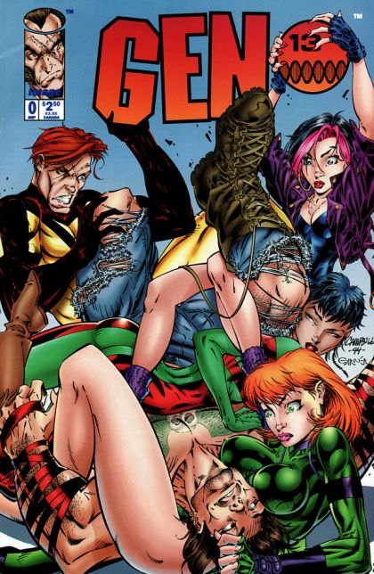 Gen 13 Vol. 1 #0 – Released inbetween Vol. 1 and Vol. 2 (Image, 1994)