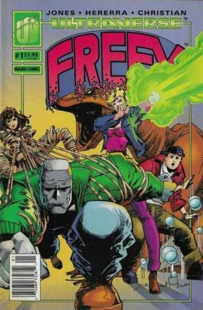 Freex #1 – Newsstand Edition (Malibu, 1993)