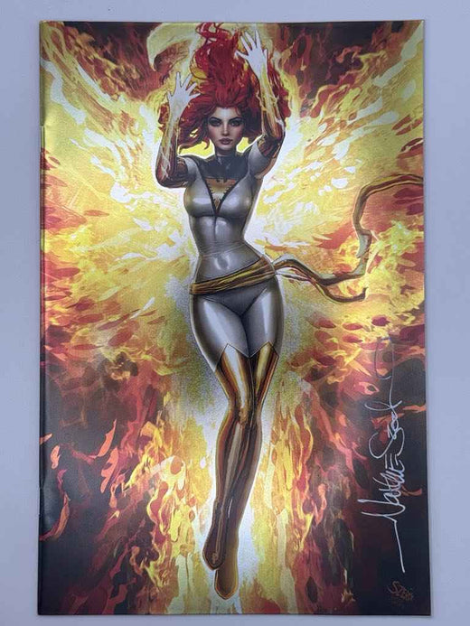 Foil Phoenix #3 Unknown Comics Exclusive Nathan Szerdy Virgin Variant — Signed by Nathan Szerdy