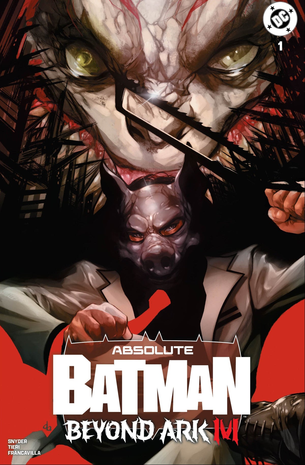 Preorder — Absolute Batman Beyond Ark M #1 Don Aguillo Exclusive Variant (Ships 12/16/2026)