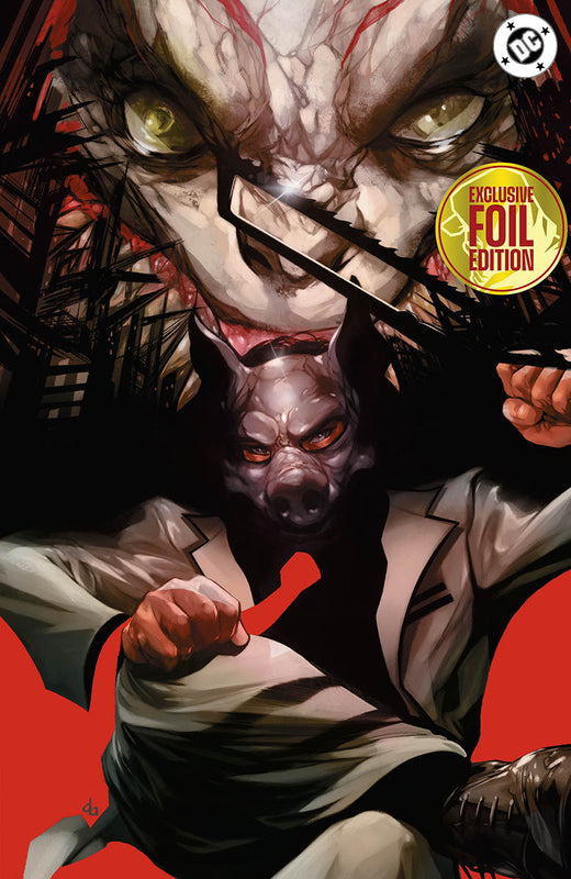 Foil Absolute Batman Beyond Ark M #1 Don Aguillo Exclusive Virgin Variant (Ships 12/16/2026)