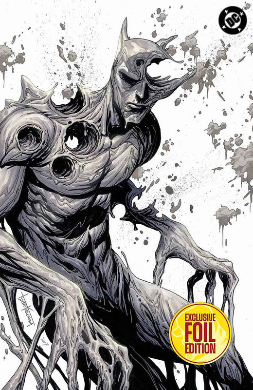 Foil Absolute Batman #23 Tyler Kirkham Clayface Battle Damaged Exclusive Virgin Variant