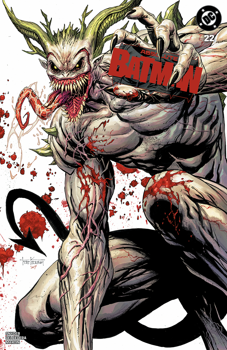 Absolute Batman #22 Tyler Kirkham Exclusive Joker Battle Damaged