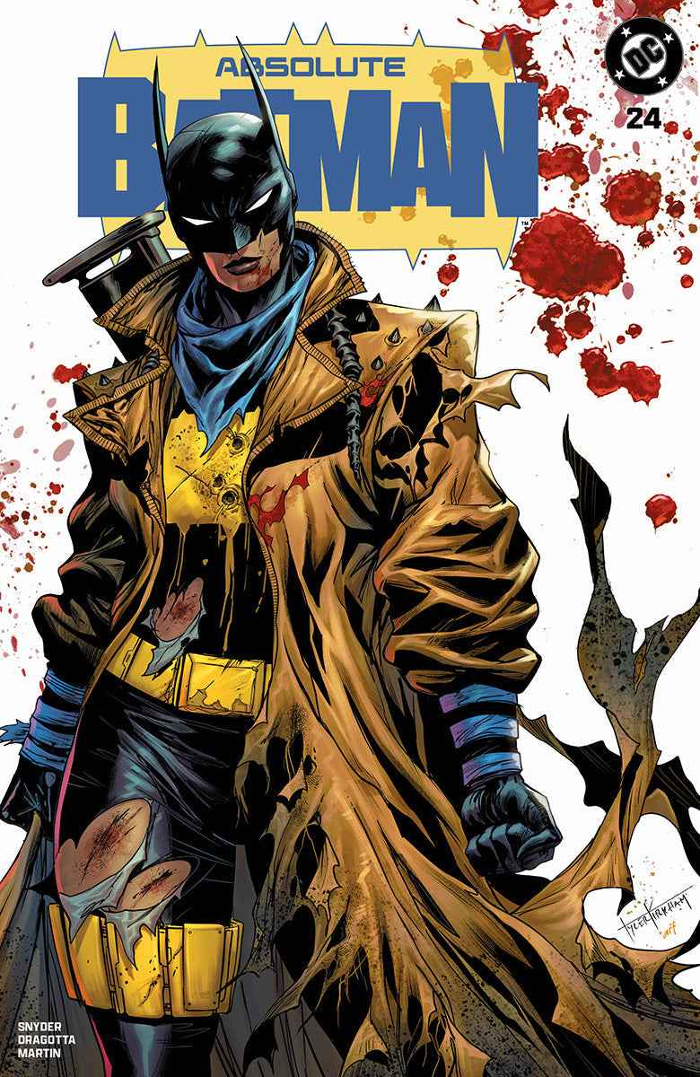 Absolute Batman #24 Tyler Kirkham Battle Damaged The Bat Exclusive Variant
