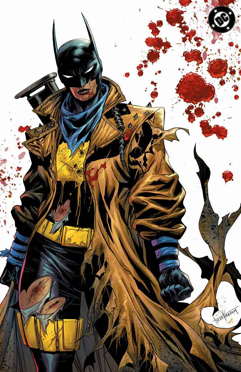 Absolute Batman #24 Tyler Kirkham Battle Damaged The Bat Exclusive Virgin Variant