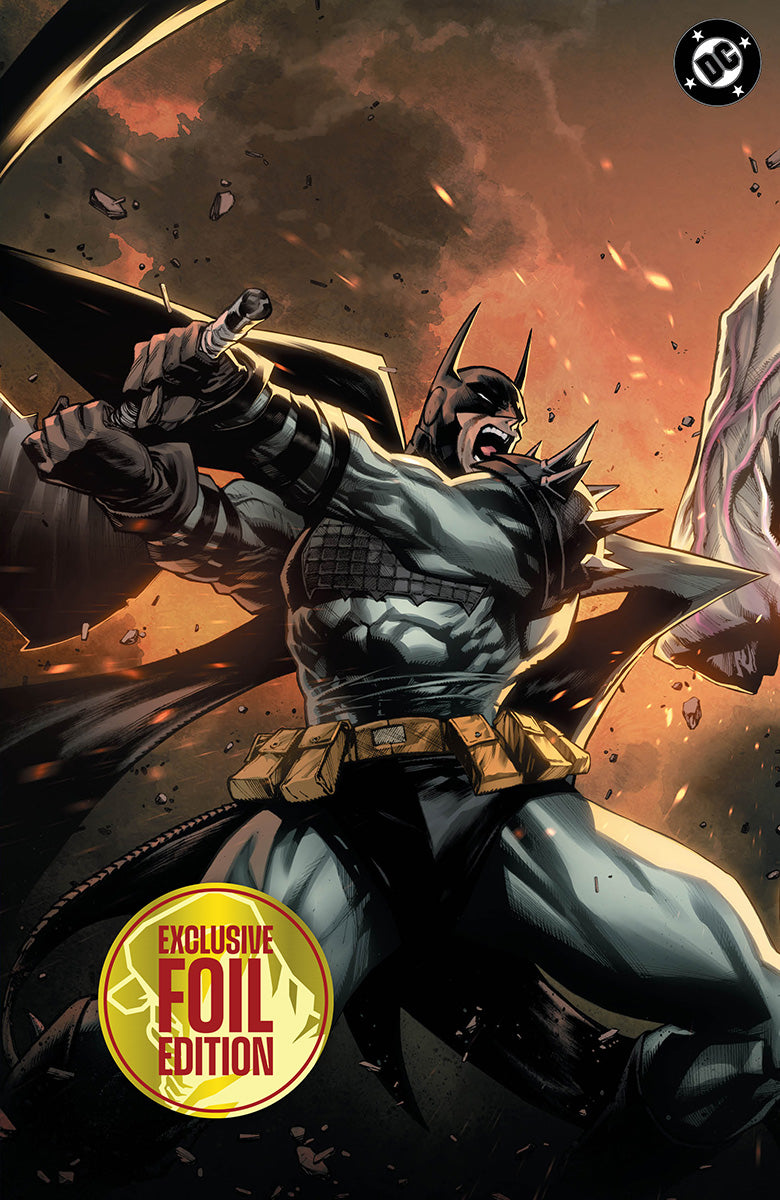 Preorder — Foil Absolute Batman #25 Connecting Cover A Stephen Segovia Exclusive Virgin Variant