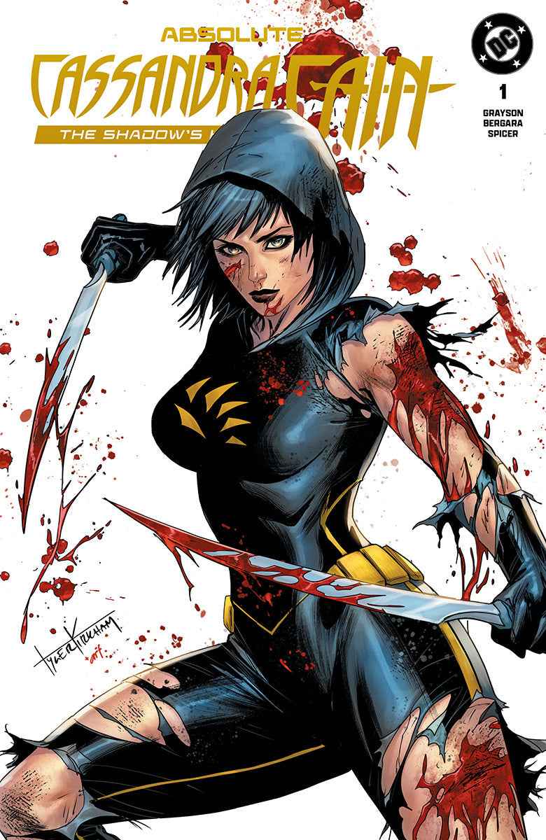 Absolute Cassandra Cain The Shadow's Hand #1 (One Shot) Tyler Kirkham Battle Damaged Exclusive Variant