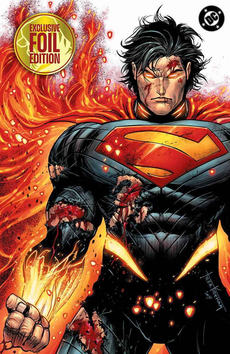 Foil Absolute Superman #22 Tyler Kirkham Battle Damaged Exclusive Virgin Variant