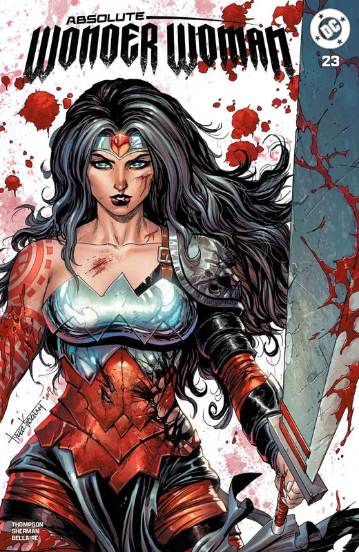 Absolute Wonder Woman #23 Tyler Kirkham Battle Damaged Exclusive Variant