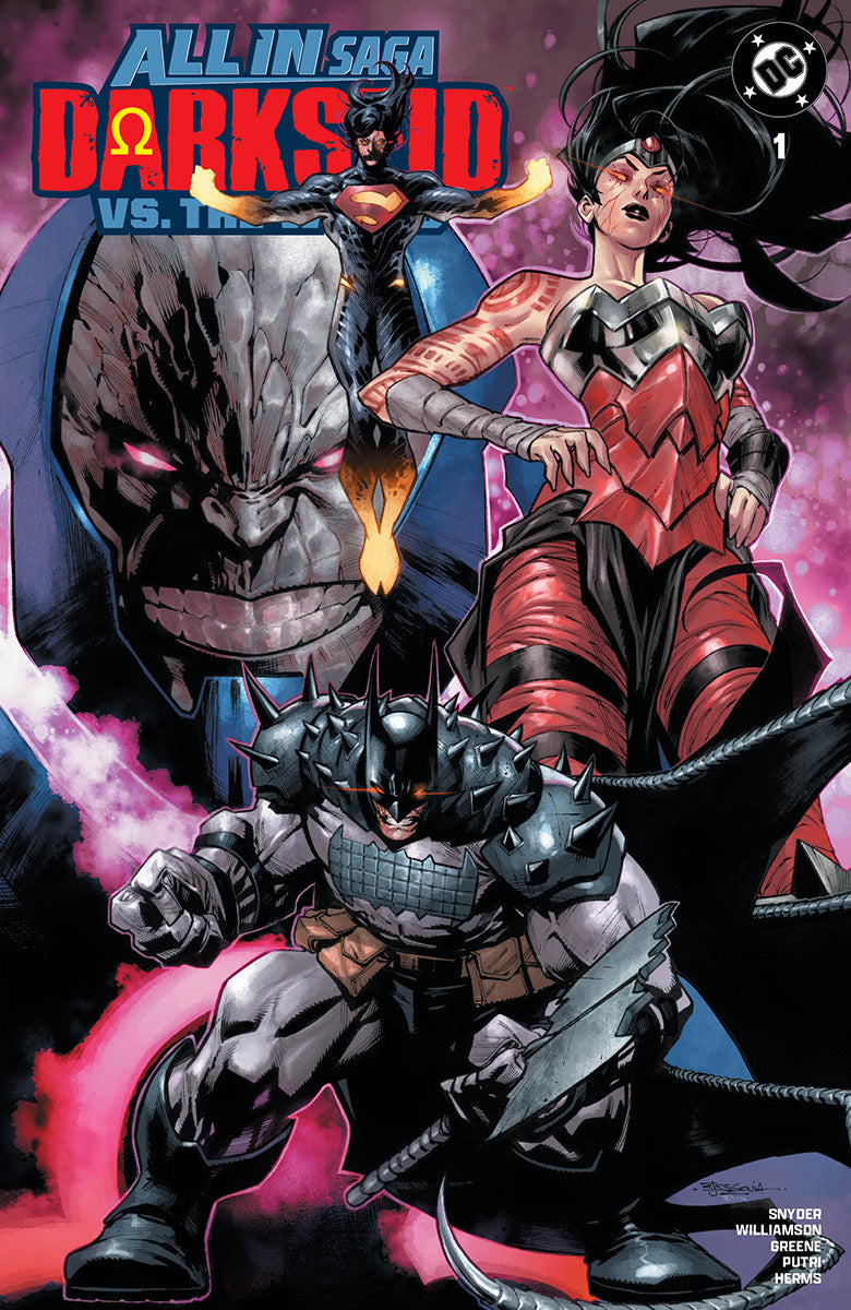 Preorder — DC All In Saga: Darkseid Vs. The World #1 Stephen Segovia Exclusive Variant