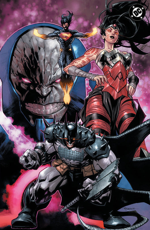 DC All In Saga: Darkseid Vs. The World #1 Stephen Segovia Exclusive Virgin Variant