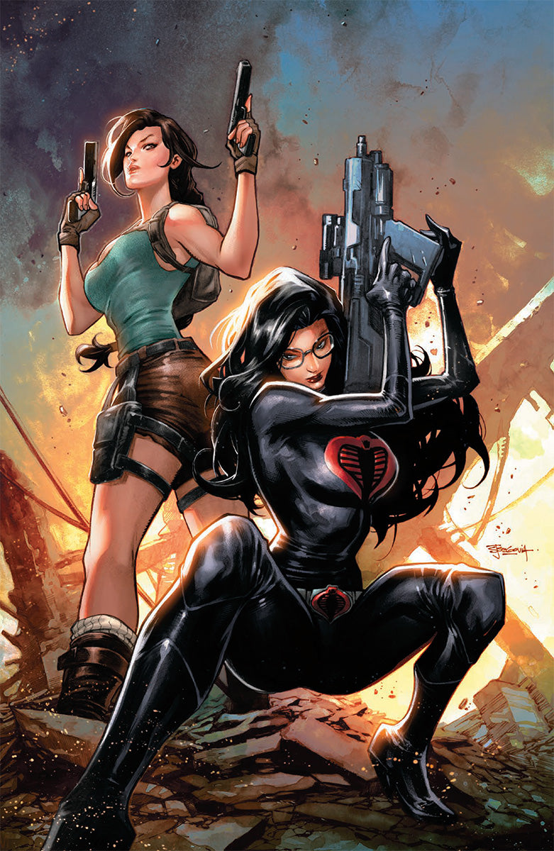 GI Joe A Real American Hero Tomb Raider #1 Stephen Segovia Exclusive Virgin Variant
