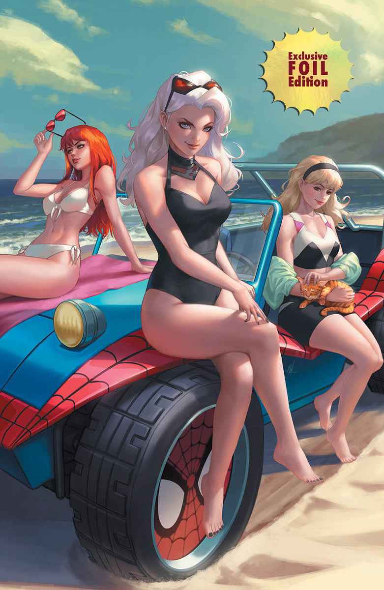 Foil Amazing Spider-Man #42 — Gang War Unknown Comics Ejikure Exclusive Virgin MegaCon 2024 Variant