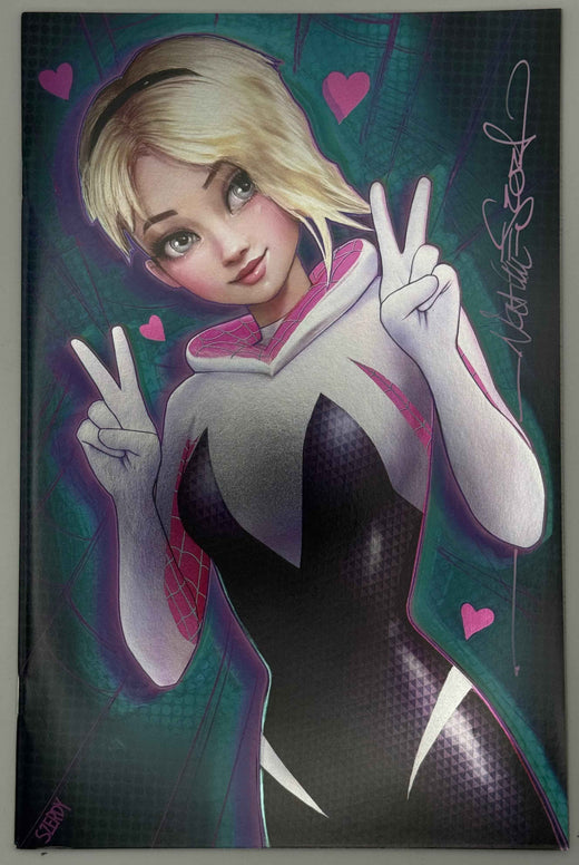 Foil Amazing Spider-Man #29 Unknown Comics Nathan Szerdy Exclusive Virgin Variant — Signed by Nathan Szerdy