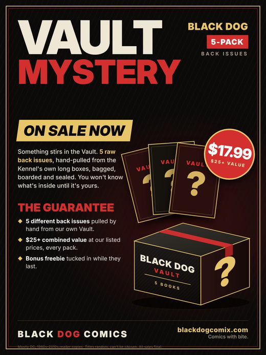 Black Dog Vault Mystery Pack: 5 Random Back Issues