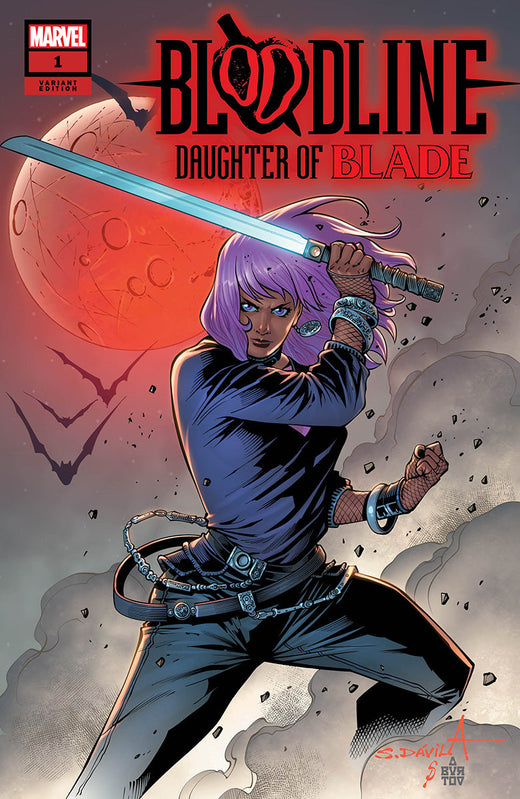 Bloodline: Daughter Of Blade #1 Unknown Comics Sergio Davila Exclusive Variant