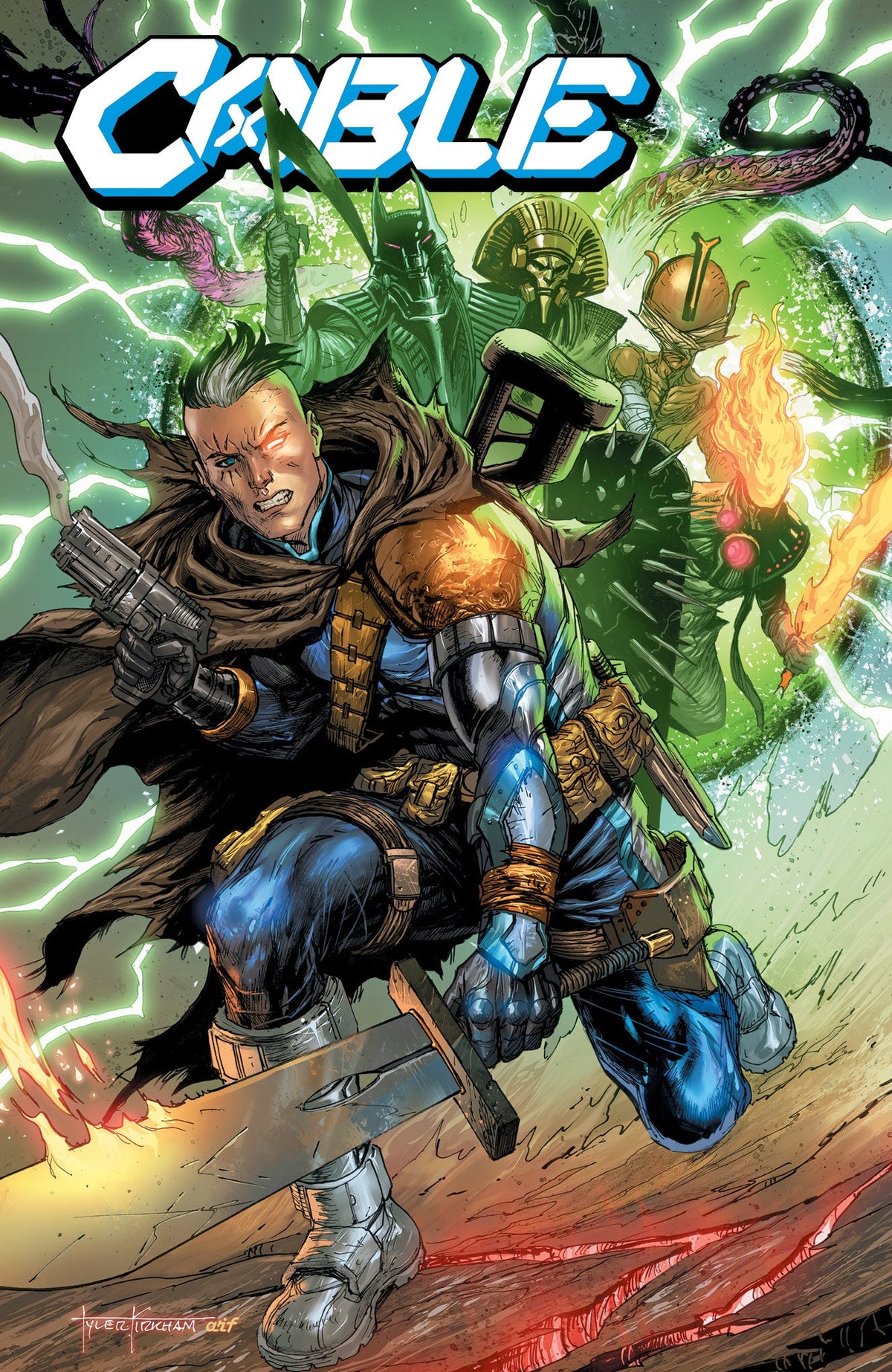 Cable #5 Unknown Comics Tyler Kirkham Exclusive Variant Xos